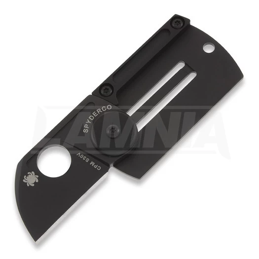 Spyderco Dog Tag Folding Knife, Black C188ALTIBBKP 3 Spyderco Dog Tag Folding Knife, Black C188ALTIBBKP