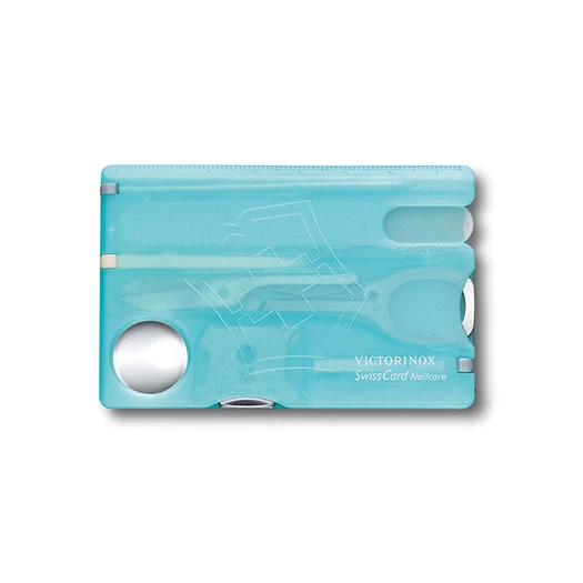 Victorinox Swisscard Nailcare Ice Blue Multitool 3 Victorinox Swisscard Nailcare Ice Blue Multitool