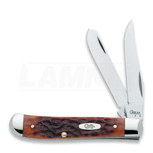 Case Cutlery Mini Trapper Chestnut Bone Pocket Knife 07012 3 Case Cutlery Mini Trapper Chestnut Bone Pocket Knife 07012