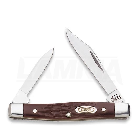 Case Cutlery Small Pen Knife Brown Delrin Pocket Knife 00083 3 Case Cutlery Small Pen Knife Brown Delrin Pocket Knife 00083