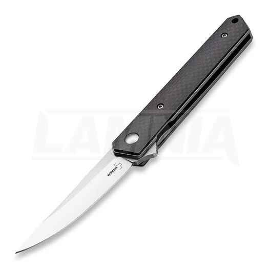 Böker Plus Kwaiken Mini Flipper Carbon Folding Knife 01BO283 3 Böker Plus Kwaiken Mini Flipper Carbon Folding Knife 01BO283