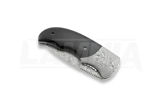 Böker Magnum Damascus Stubby Folding Knife 01MB178DAM 4 Böker Magnum Damascus Stubby Folding Knife 01MB178DAM - Image 2