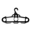 Ontario Jericho Bear Back Hanger, Black 0400BLK