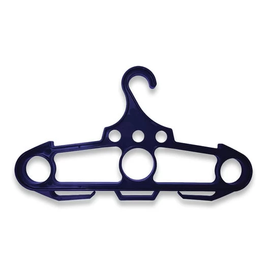Ontario Jericho Bear Back Hanger, Blue 0400BLU 3 Ontario Jericho Bear Back Hanger, Blue 0400BLU