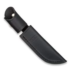 Buck Belt Sheath Black Leather 102S