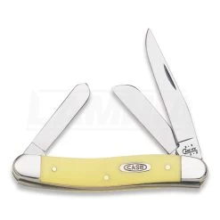 Case Cutlery Stockman Yellow Pocket Knife 00035