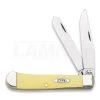 Case Cutlery Trapper Yellow Pocket Knife 00161 2 Case Cutlery Trapper Yellow Pocket Knife 00161 -Outdoor Tool and Knife Shop 22787 CA00161 01