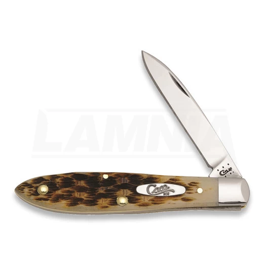 Case Cutlery Teardrop Jack Amber Bone Pocket Knife 246 3 Case Cutlery Teardrop Jack Amber Bone Pocket Knife 246