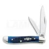 Case Cutlery Peanut Blue Bone Pocket Knife 2802 2 Case Cutlery Peanut Blue Bone Pocket Knife 2802 -Outdoor Tool and Knife Shop 22968 CA2802 01