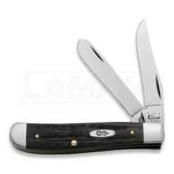 Case Cutlery Mini Trapper Buffalo Horn Pocket Knife 65016