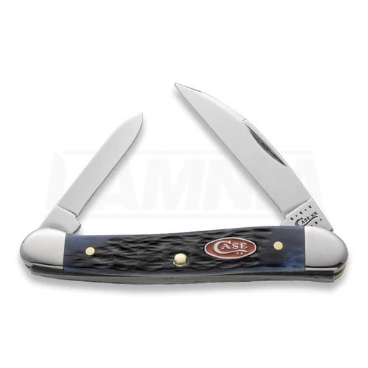 Case Cutlery Mini Copperhead Navy Blue Bone Pocket Knife 07062 3 Case Cutlery Mini Copperhead Navy Blue Bone Pocket Knife 07062
