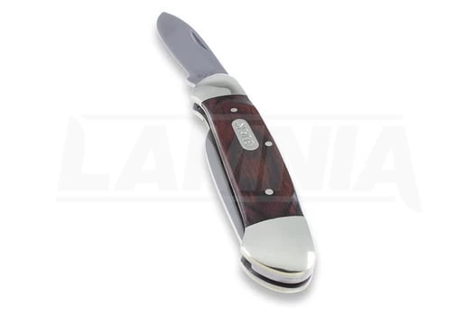 Buck Canoe Folding Knife, Wood 389BRS 8 Buck Canoe Folding Knife, Wood 389BRS - Image 6