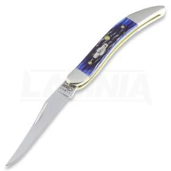 Case Cutlery Small Texas Toothpick Pocket Knife, Blue 2804