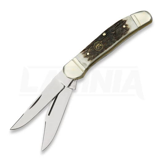 Hen & Rooster Copperhead Pocket Knife, Deer Stag 3 Hen & Rooster Copperhead Pocket Knife, Deer Stag
