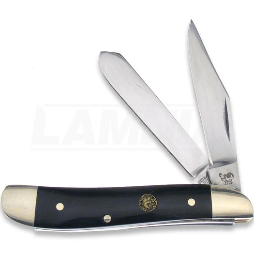 Hen & Rooster Peanut Buffalo Horn Pocket Knife 3 Hen & Rooster Peanut Buffalo Horn Pocket Knife