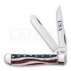 Case Cutlery Mini Trapper Patriotic Pocket Knife 64135
