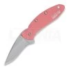 Kershaw Chive A/O Pink Folding Knife 1600P 2 Kershaw Chive A/O Pink Folding Knife 1600P -Outdoor Tool and Knife Shop 33741 KS1600P 01