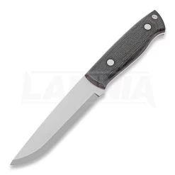 Brisa Trapper 115 Elmax Scandi Knife, Green Micarta, Firesteel