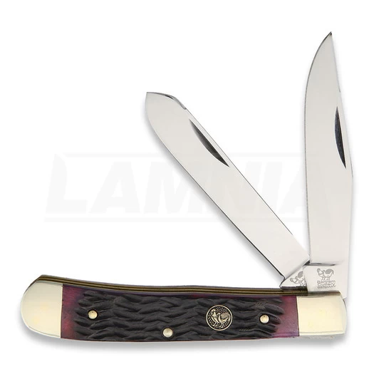 Hen & Rooster Trapper Bone Pocket Knife 3 Hen & Rooster Trapper Bone Pocket Knife