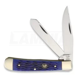 Hen & Rooster Trapper Bone Pocket Knife 12 Hen & Rooster Trapper Bone Pocket Knife -Outdoor Tool and Knife Shop 41224 HR312TB 03