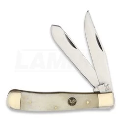 Hen & Rooster Trapper Bone Pocket Knife 13 Hen & Rooster Trapper Bone Pocket Knife -Outdoor Tool and Knife Shop 41224 HR312TB 04