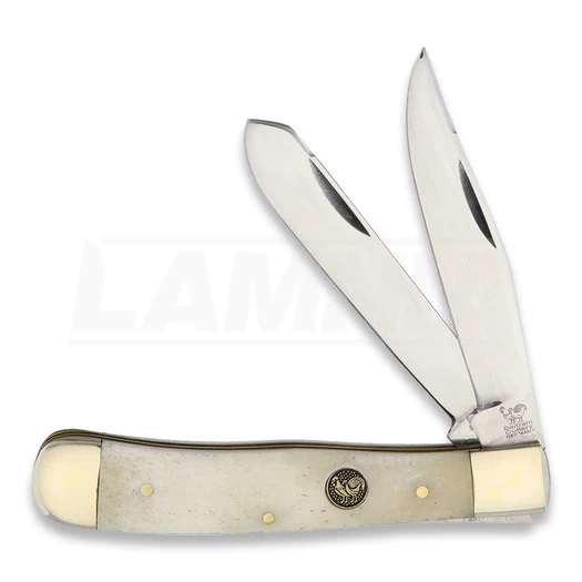Hen & Rooster Trapper Bone Pocket Knife 6 Hen & Rooster Trapper Bone Pocket Knife - Image 4