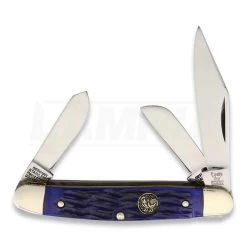 Hen & Rooster Stockman Medium Pocket Knife, Bone 7 Hen & Rooster Stockman Medium Pocket Knife, Bone -Outdoor Tool and Knife Shop 41241 HR333SMB 02