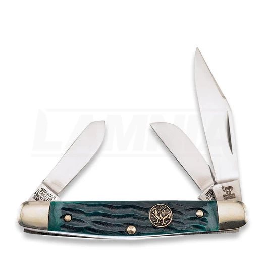 Hen & Rooster Stockman Medium Pocket Knife, Bone 5 Hen & Rooster Stockman Medium Pocket Knife, Bone - Image 3