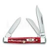 Case Cutlery Sm Stockman PW Red Bone Pocket Knife 10305 2 Case Cutlery Sm Stockman PW Red Bone Pocket Knife 10305 -Outdoor Tool and Knife Shop 44524 CA10305 01