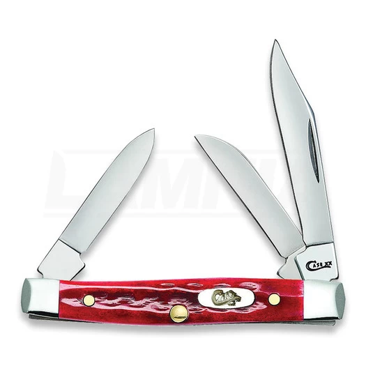 Case Cutlery Sm Stockman PW Red Bone Pocket Knife 10305 3 Case Cutlery Sm Stockman PW Red Bone Pocket Knife 10305