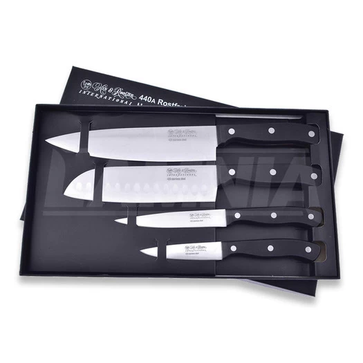 Hen & Rooster Kitchen Knife Set 3 Hen & Rooster Kitchen Knife Set