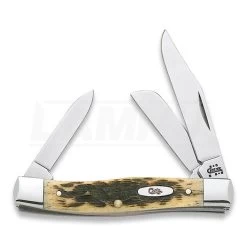 Case Cutlery Stockman Amber Bone Pocket Knife 079