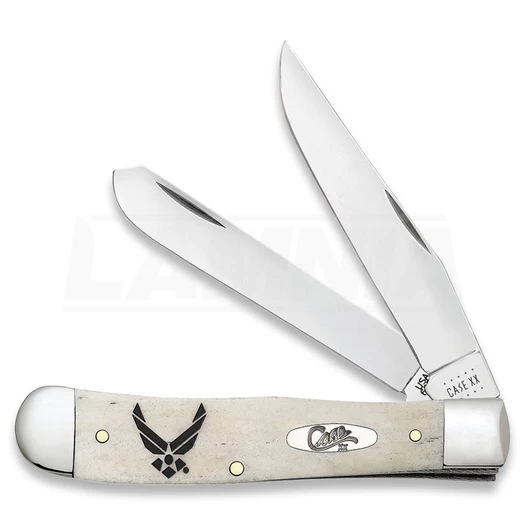 Case Cutlery U.S. Air Force Trapper Pocket Knife 32403 3 Case Cutlery U.S. Air Force Trapper Pocket Knife 32403