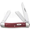 Case Cutlery Medium Stockman Red Jigged Bone Pocket Knife 786 -Outdoor Tool and Knife Shop 60247 CA786 01