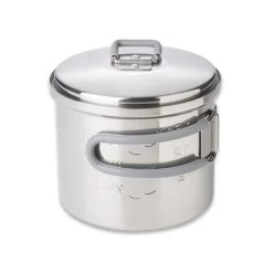 Esbit Stainless Steel Pot 0,6L 6 Esbit Stainless Steel Pot 0,6L -Outdoor Tool and Knife Shop 61689 ESBPT625ST 02
