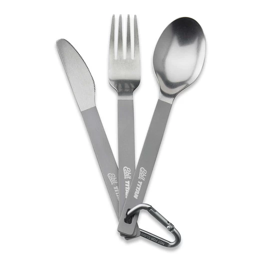 Esbit Titanium Cutlery-Set 3 Esbit Titanium Cutlery-Set