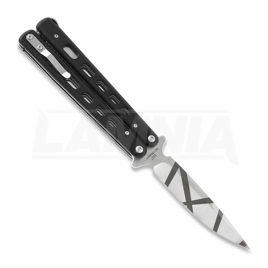 Böker Plus Large G10 Balisong Butterfly Knife, Geocamo 06EX012LS2 4 Böker Plus Large G10 Balisong Butterfly Knife, Geocamo 06EX012LS2 - Image 2