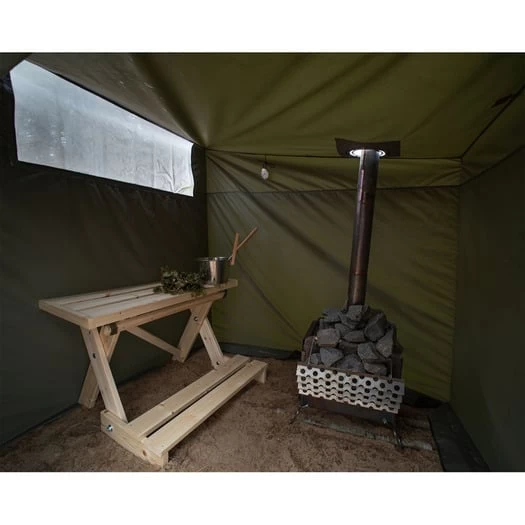 Savotta Hiisi 2 Sauna Tent 4 Savotta Hiisi 2 Sauna Tent - Image 2