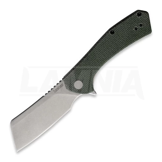 Kershaw Static Green Micarta D2 Folding Knife 3445MCG 3 Kershaw Static Green Micarta D2 Folding Knife 3445MCG