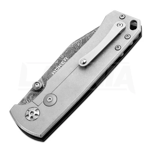 Böker Tiger-Damascus Folding Knife 111103DAM 4 Böker Tiger-Damascus Folding Knife 111103DAM - Image 2