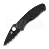 Spyderco Persistence Lightweight Black Blade Folding Knife, Spyderedge C136SBBK 1 Spyderco Persistence Lightweight Black Blade Folding Knife, Spyderedge C136SBBK -Outdoor Tool and Knife Shop 70103 SCC136SBBK 01
