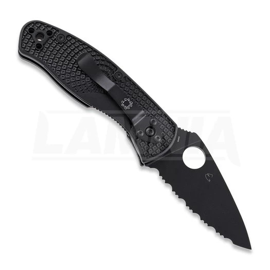 Spyderco Persistence Lightweight Black Blade Folding Knife, Spyderedge C136SBBK 4 Spyderco Persistence Lightweight Black Blade Folding Knife, Spyderedge C136SBBK - Image 2