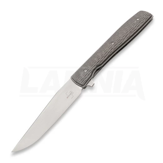 Böker Plus Urban Trapper Jigged Titanium Folding Knife 01BO476 3 Böker Plus Urban Trapper Jigged Titanium Folding Knife 01BO476
