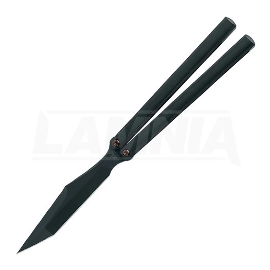 Fox PHI Butterfly Knife, Black FX-570TIB 3 Fox PHI Butterfly Knife, Black FX-570TIB