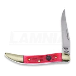 Hen & Rooster Toothpick Red Pick Bone Folding Knife