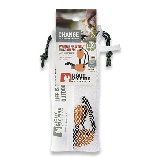 Light My Fire FireSteel BIO Scout Hazyblue Fire Starter 4 Light My Fire FireSteel BIO Scout Hazyblue Fire Starter - Image 2