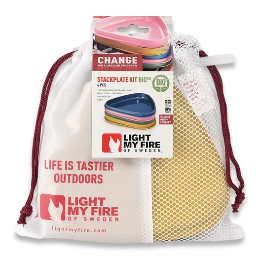 Light My Fire StackPlate BIO 4-pack Nature 4 Light My Fire StackPlate BIO 4-pack Nature - Image 2