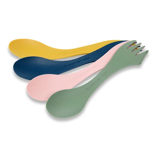 Light My Fire Spork Original BIO 4-pack Nature 3 Light My Fire Spork Original BIO 4-pack Nature