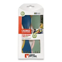 Light My Fire Spork Original BIO 4-pack Nature 5 Light My Fire Spork Original BIO 4-pack Nature -Outdoor Tool and Knife Shop 72254 LMF2412411615 02